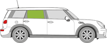 Afbeelding van Zijruit rechts Mini Clubman 