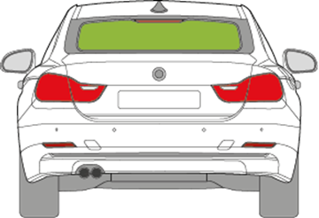 Afbeelding van Achterruit BMW 4-serie 4 deurs coupé