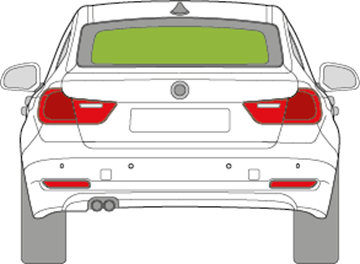 Afbeelding van Achterruit BMW 3-serie GT 5 deurs
