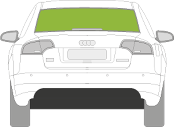Afbeelding van Achterruit Audi A4 sedan