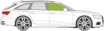 Afbeelding van Zijruit rechts Audi A6 sedan 