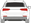 Afbeelding van Achterruit Audi A6 Avant (DONKERE RUIT)