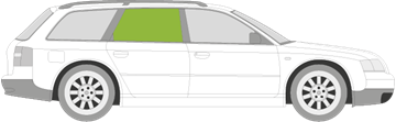 Afbeelding van Zijruit rechts Audi A6 Avant 