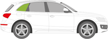 Afbeelding van Zijruit rechts Audi Q5 