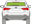 Afbeelding van Achterruit Audi Q3 sportback 