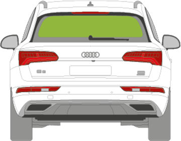 Afbeelding van Achterruit Audi Q7 