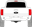 Afbeelding van Achterruit Ford Ranger (DONKERE RUIT)