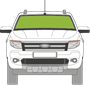 Afbeelding van Voorruit Ford Ranger 2d 2012-2016 sensor verwarmd