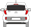 Afbeelding van Achterruit Kia Picanto 5 deurs (DONKERE RUIT)