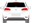 Afbeelding van Achterruit VW Golf 5-deurs DAB radio (DONKERE RUIT)