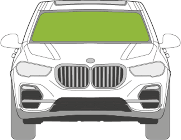 Afbeelding van Voorruit BMW X5 sensor