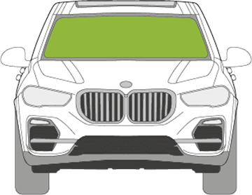 Afbeelding van Voorruit BMW X5 grote camera sensor