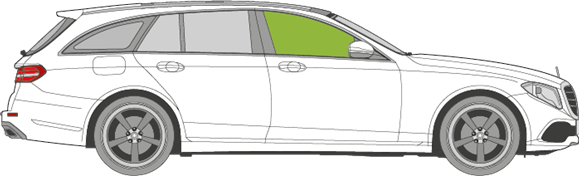 Afbeelding van Zijruit rechts Mercedes E-klasse break