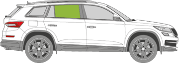 Afbeelding van Zijruit rechts Skoda Kodiaq 