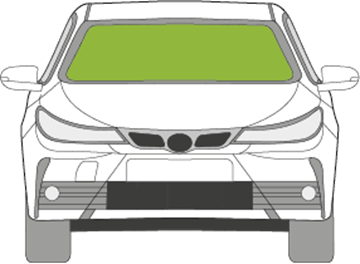 Afbeelding van Voorruit Toyota Corolla sedan sensor/camera/DAB antenne