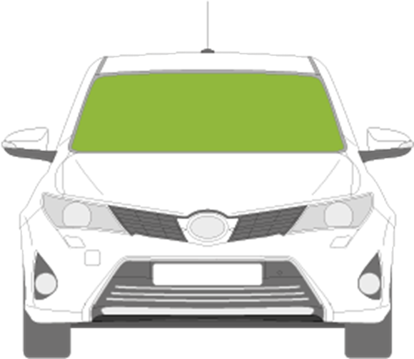 Afbeelding van Voorruit Toyota Auris 5 deurs sensor/camera/DAB antenne