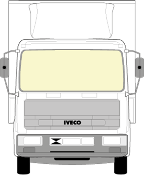 Afbeelding van Voorruit Iveco Eurocargo helder