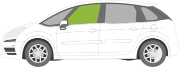 Afbeelding van Zijruit links Citroën C4 Grand Picasso 