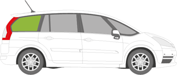 Afbeelding van Zijruit rechts Citroën C4 Grand Picasso 