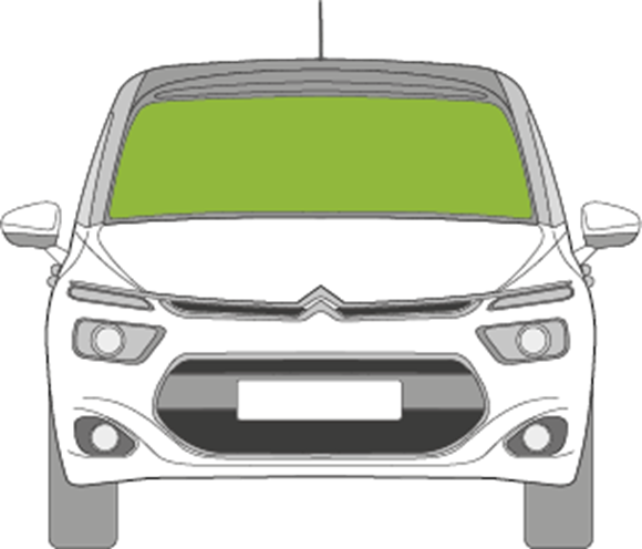 Afbeelding van Voorruit Citroën C4 Grand Picasso sensor camera