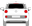 Afbeelding van Achterruit Fiat 500L (DONKERE RUIT)