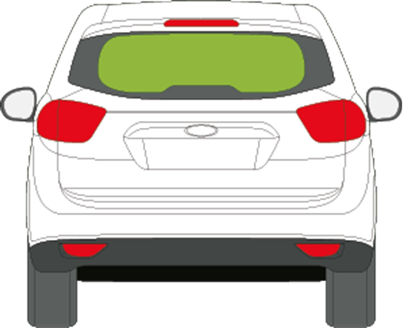 Afbeelding van Achterruit Ford C-max 