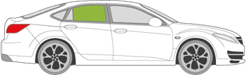 Afbeelding van Zijruit rechts Mazda 6 5 deurs