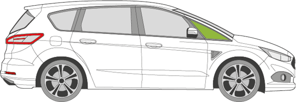 Afbeelding van Zijruit rechts Ford Galaxy