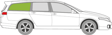 Afbeelding van Zijruit rechts Honda Accord break