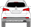 Afbeelding van Achterruit Hyundai Santa Fe (DONKERE RUIT)