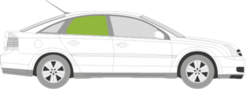 Afbeelding van Zijruit rechts Opel Vectra 5 deurs
