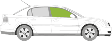Afbeelding van Zijruit rechts Opel Vectra sedan