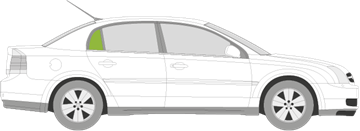 Afbeelding van Zijruit rechts Opel Vectra sedan