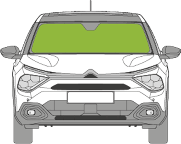 Afbeelding van Voorruit Citroën C4 2020-2022 camera/sensor