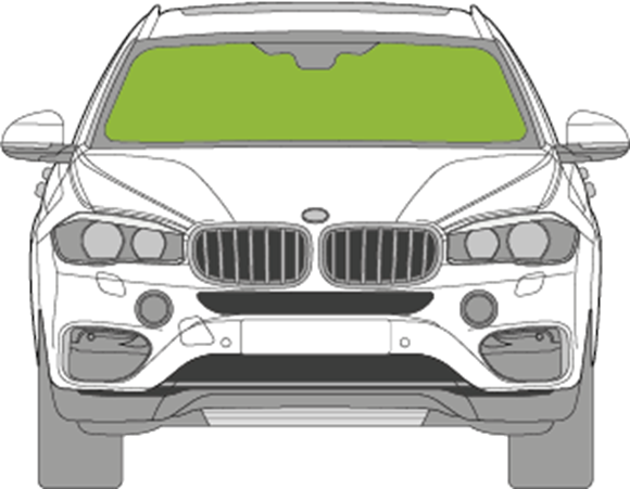 Afbeelding van Voorruit BMW X6 sensor