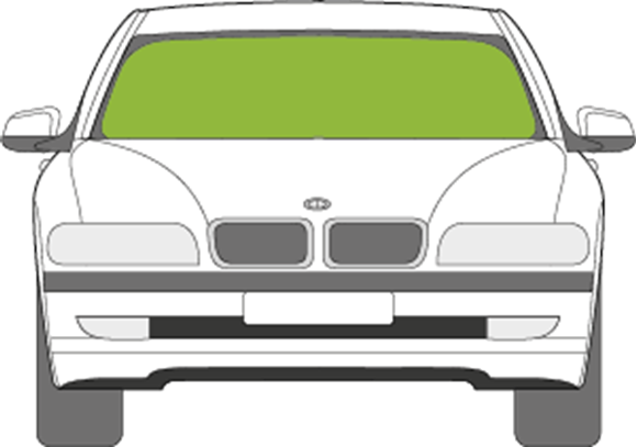 Afbeelding van Voorruit BMW 7-serie 1998-2001 sensor/verwarmd