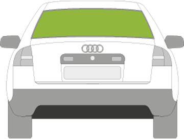 Afbeelding van Achterruit Audi A6 sedan
