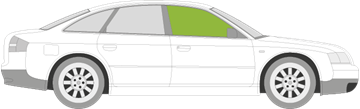 Afbeelding van Zijruit rechts Audi A6 sedan