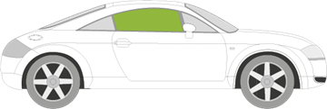 Afbeelding van Zijruit rechts Audi TT Coupé
