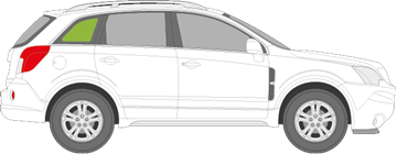 Afbeelding van Zijruit rechts Chevrolet Captiva 