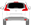 Afbeelding van Achterruit Renault Mégane Scenic (DONKERE RUIT)