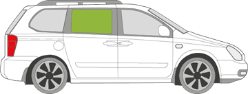 Afbeelding van Zijruit rechts Kia Carnival