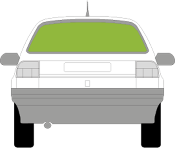 Afbeelding van Achterruit Citroën ZX 5 deurs