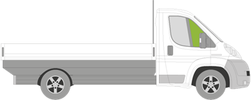 Afbeelding van Zijruit rechts Citroën Jumper pick-up