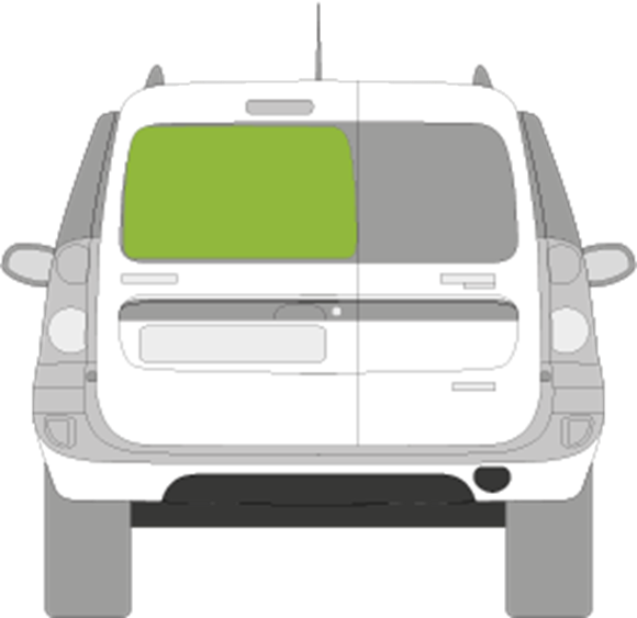 Afbeelding van Achterruit links Dacia Logan break