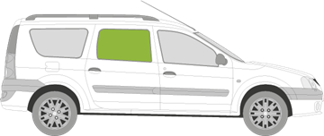 Afbeelding van Zijruit rechts Dacia Logan break