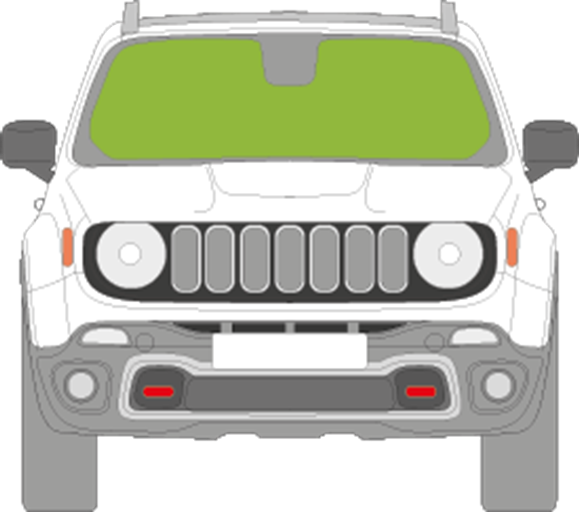 Afbeelding van Voorruit Jeep Renegade 2018- sensors