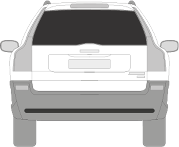 Afbeelding van Achterruit Volvo XC90 (DONKERE RUIT)