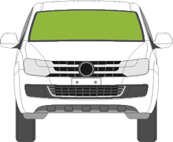 Afbeelding van Voorruit Amarok 2 deurs pick-up 2016- sensor