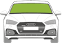 Afbeelding van Voorruit Audi A5 coupé sensor/camera/HUD